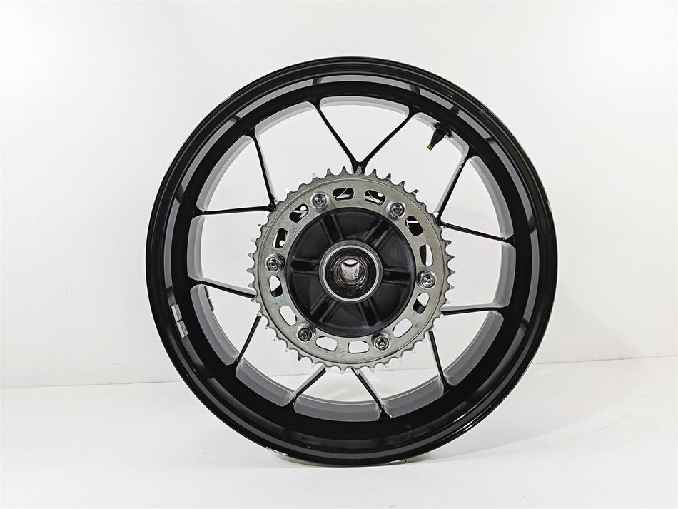 2024 Honda CBR600RR Straight Black Rear Wheel Rim 17x5.5 42650-MJC-A01ZC-Mototech271