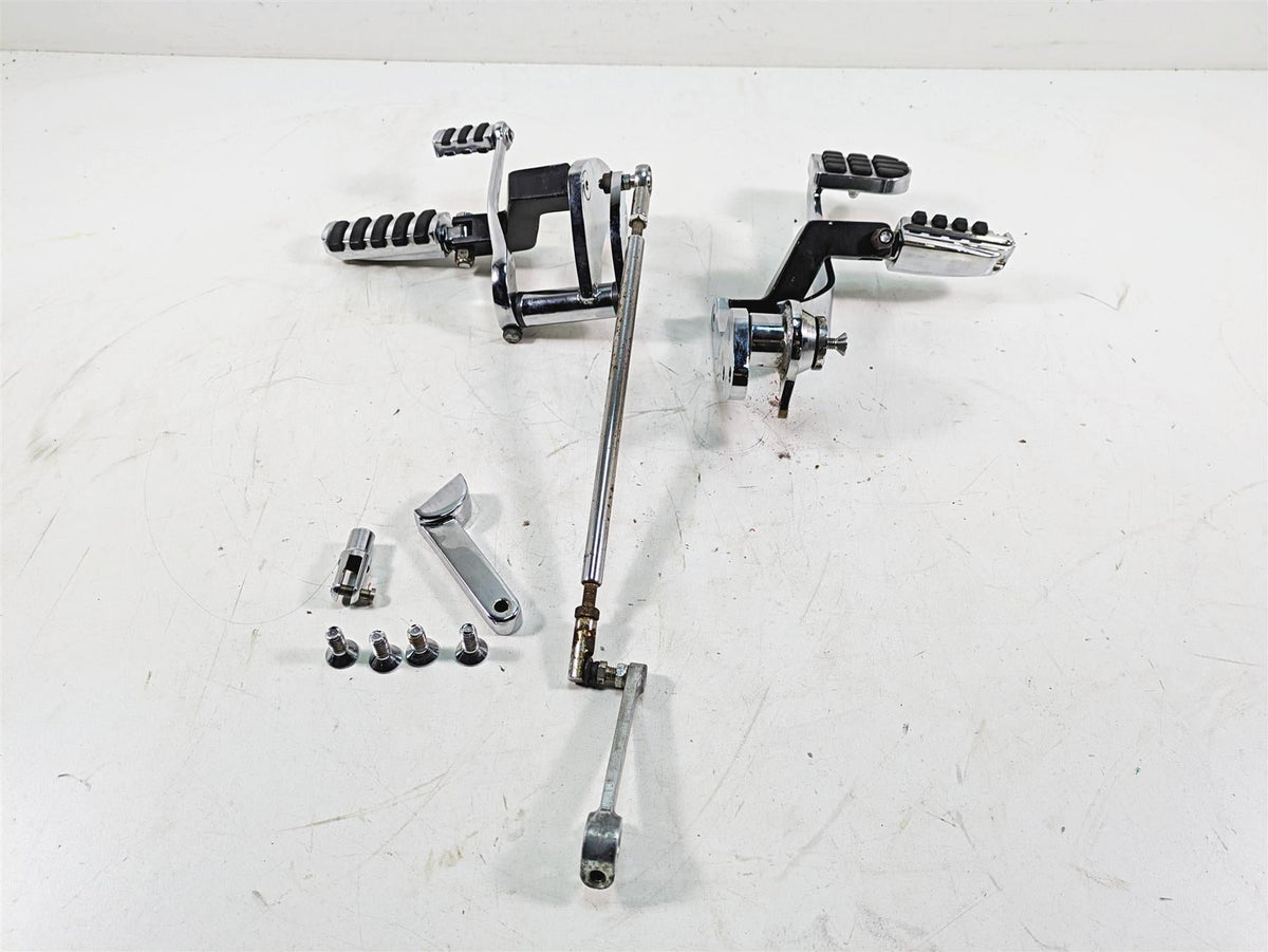 1999 Harley Dyna FXDL Low Rider Forward Raised Footpeg Rest Shifter Brake Pedal {{ shop.shopifyCountryName }} - Mototech271