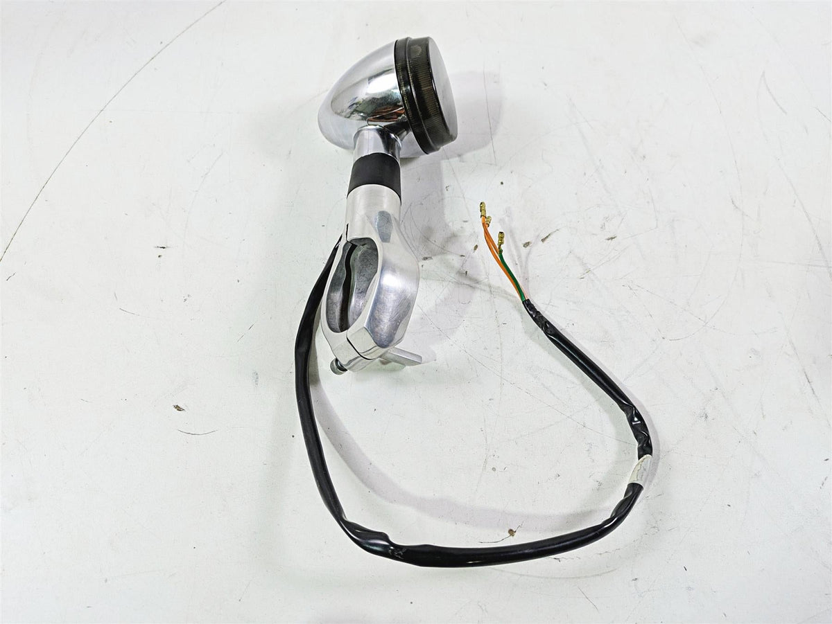 2002 Honda V-Twin VTX1800 C Front Left Blinker & Clamp 33450-MBH-673 {{ shop.shopifyCountryName }} - Mototech271