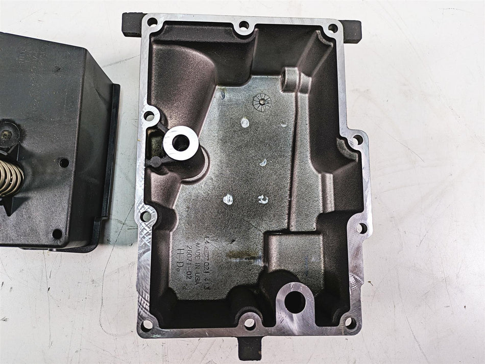 2015 Harley FXDL Dyna Low Rider Transmission Oil Pan Bottom Baffle Tray 26071-02 {{ shop.shopifyCountryName }} - Mototech271