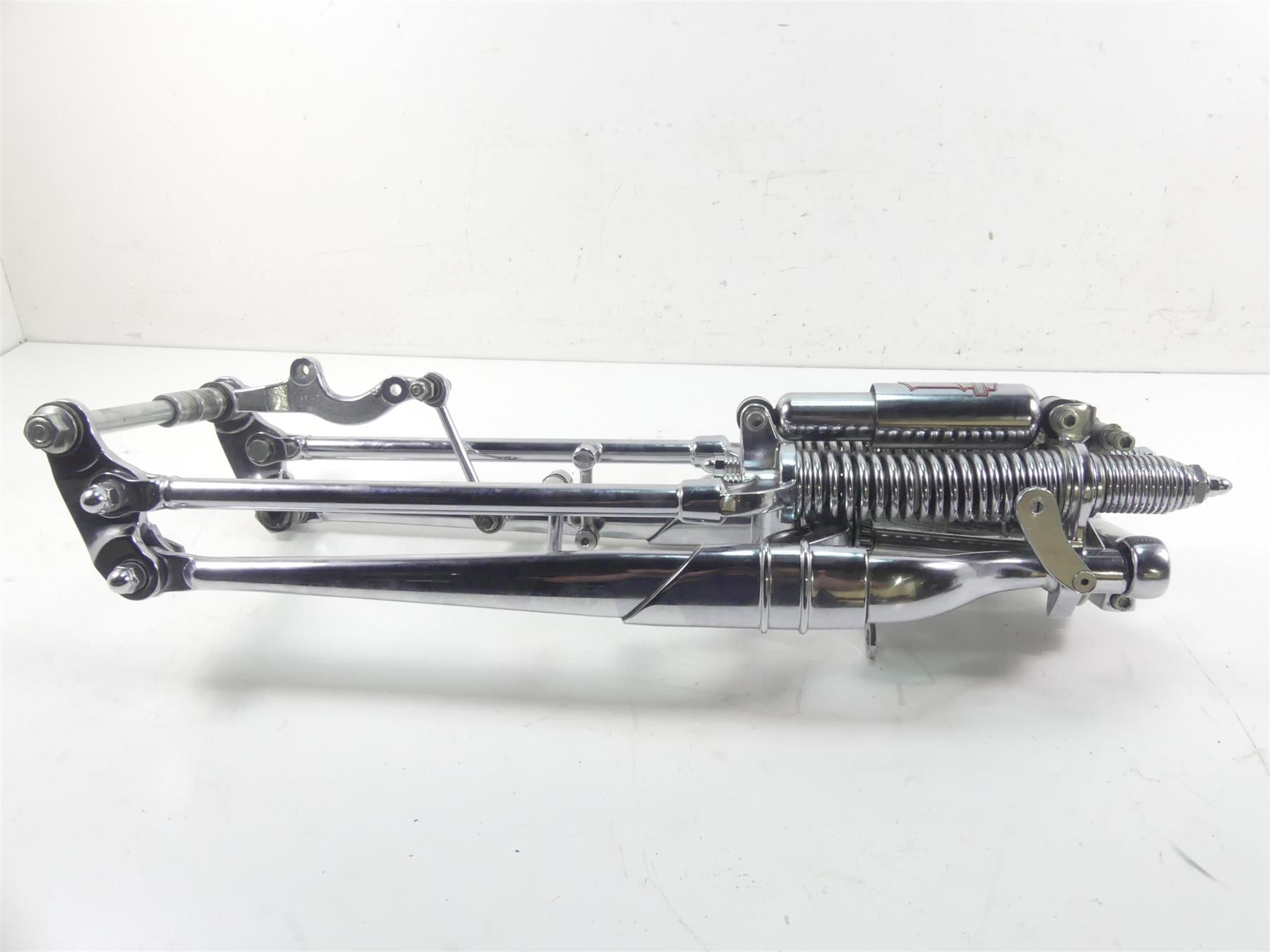 1999 Harley FXSTS Softail Springer Straight Chrome Front End Suspension 45569-88 {{ shop.shopifyCountryName }} - Mototech271