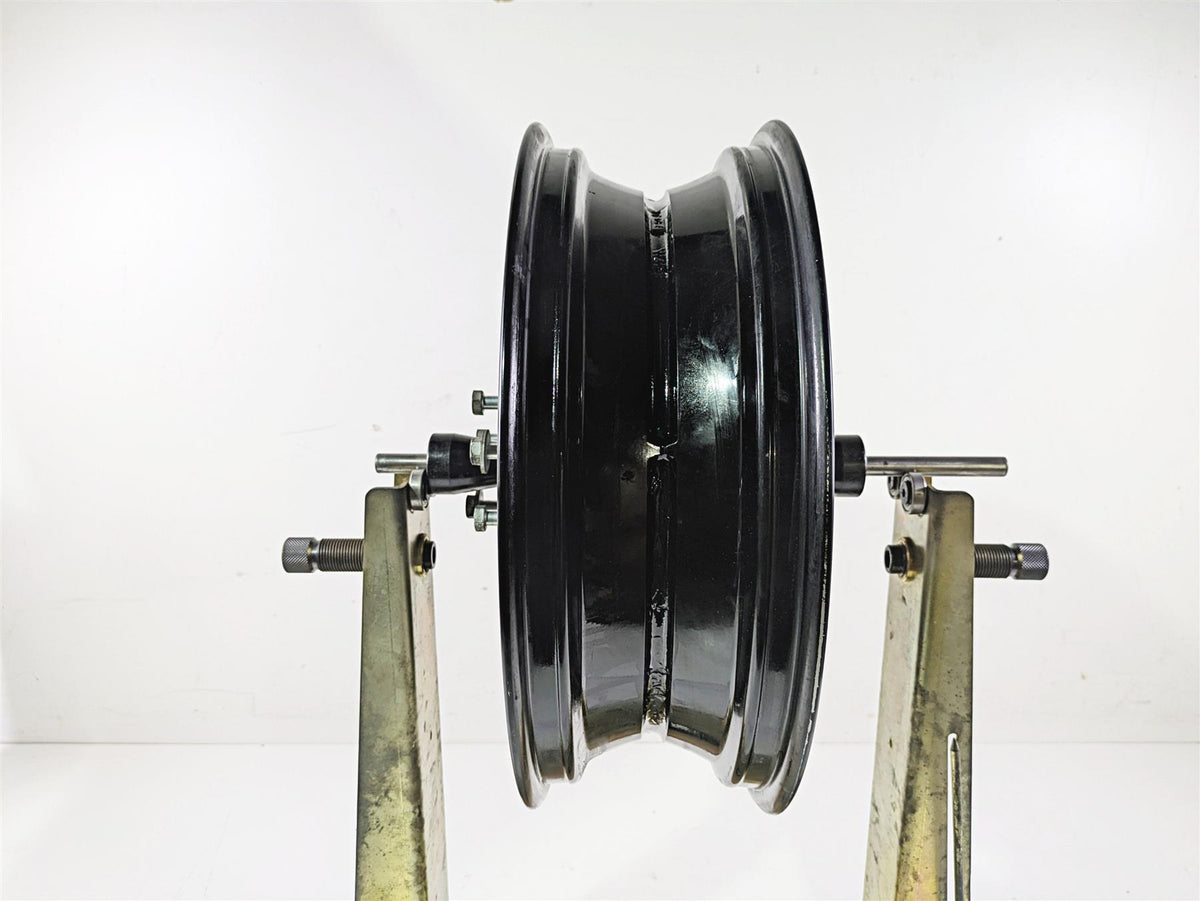2015 Harley FXDF Dyna Fat Bob Rear Wheel Rim Straight 16x5 Black 40900261 {{ shop.shopifyCountryName }} - Mototech271