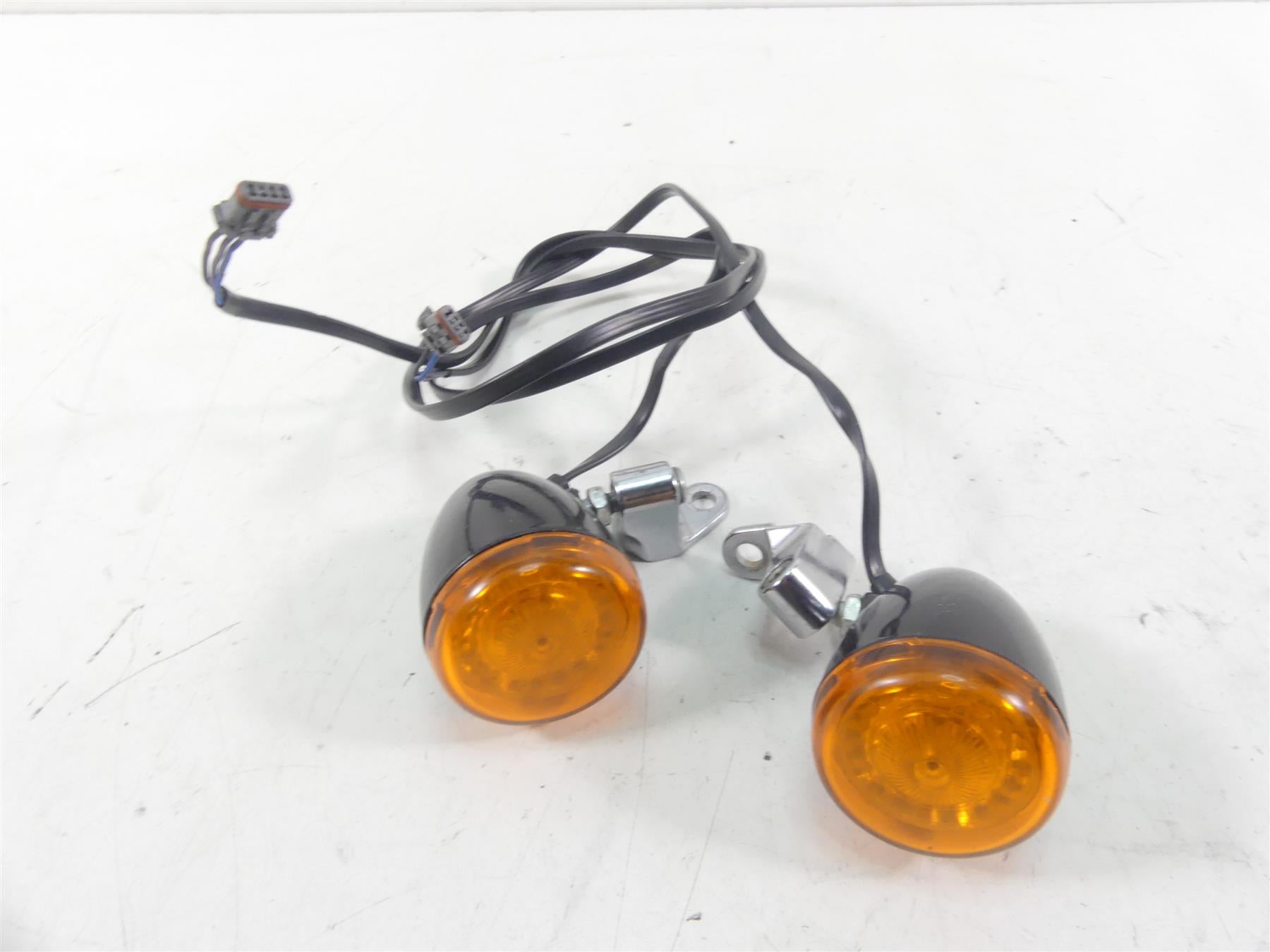 2017 Harley FLS Softail Slim Front Blinker Turn Signal Set - Read 67800523 {{ shop.shopifyCountryName }} - Mototech271