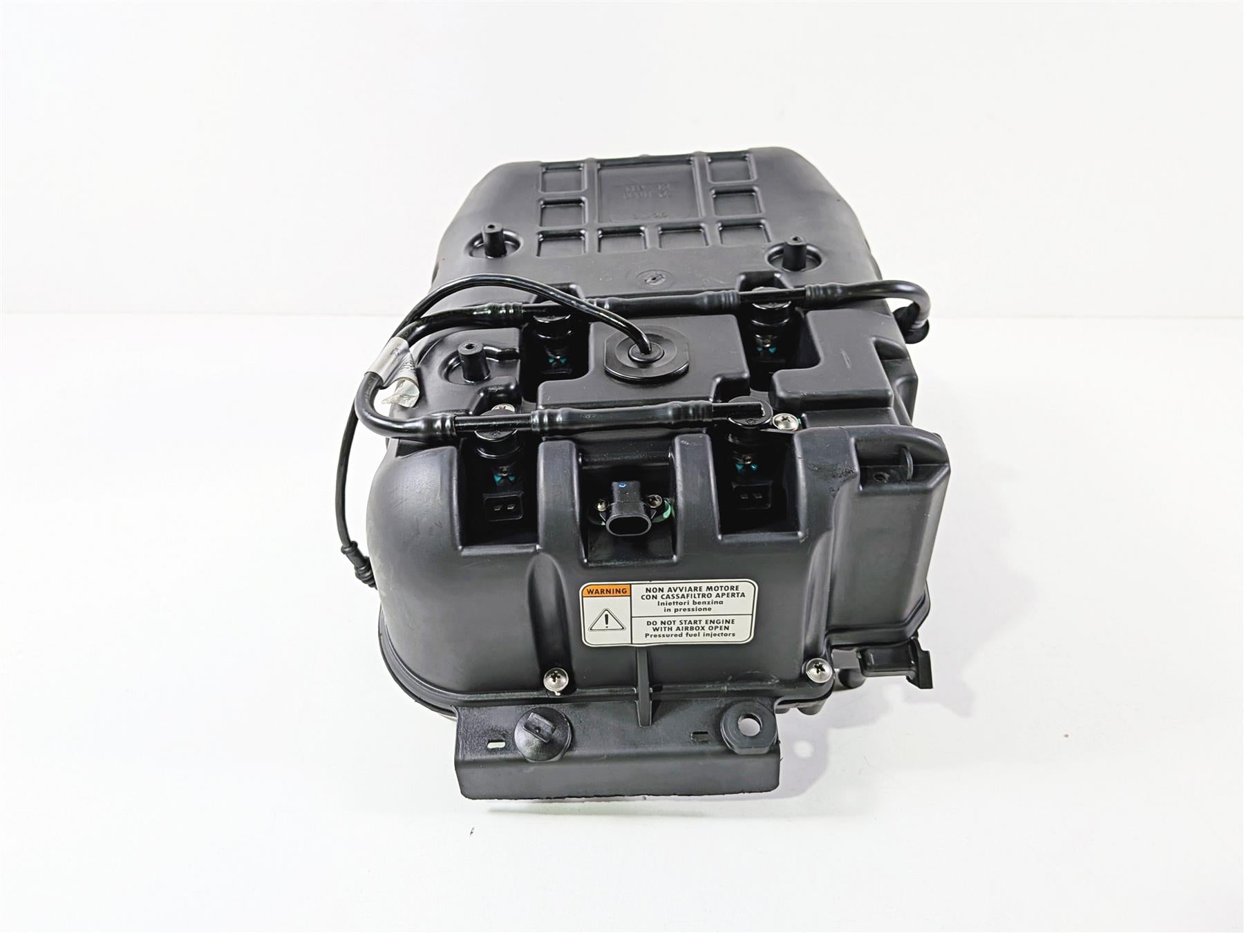 2014 Aprilia RSV4 RR Factory Air Cleaner Box Velocity Stacks Injectors 858876 {{ shop.shopifyCountryName }} - Mototech271