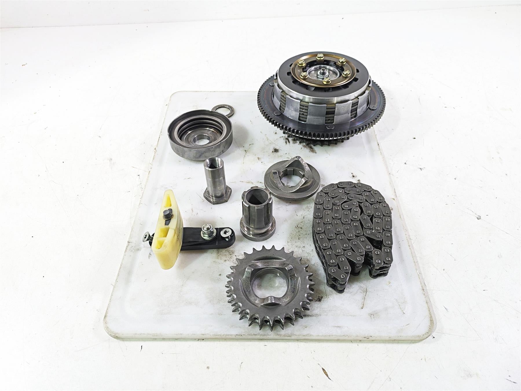 2002 Harley FLSTC Softail Heritage Classic Primary Drive Clutch - Read 37707-98A {{ shop.shopifyCountryName }} - Mototech271