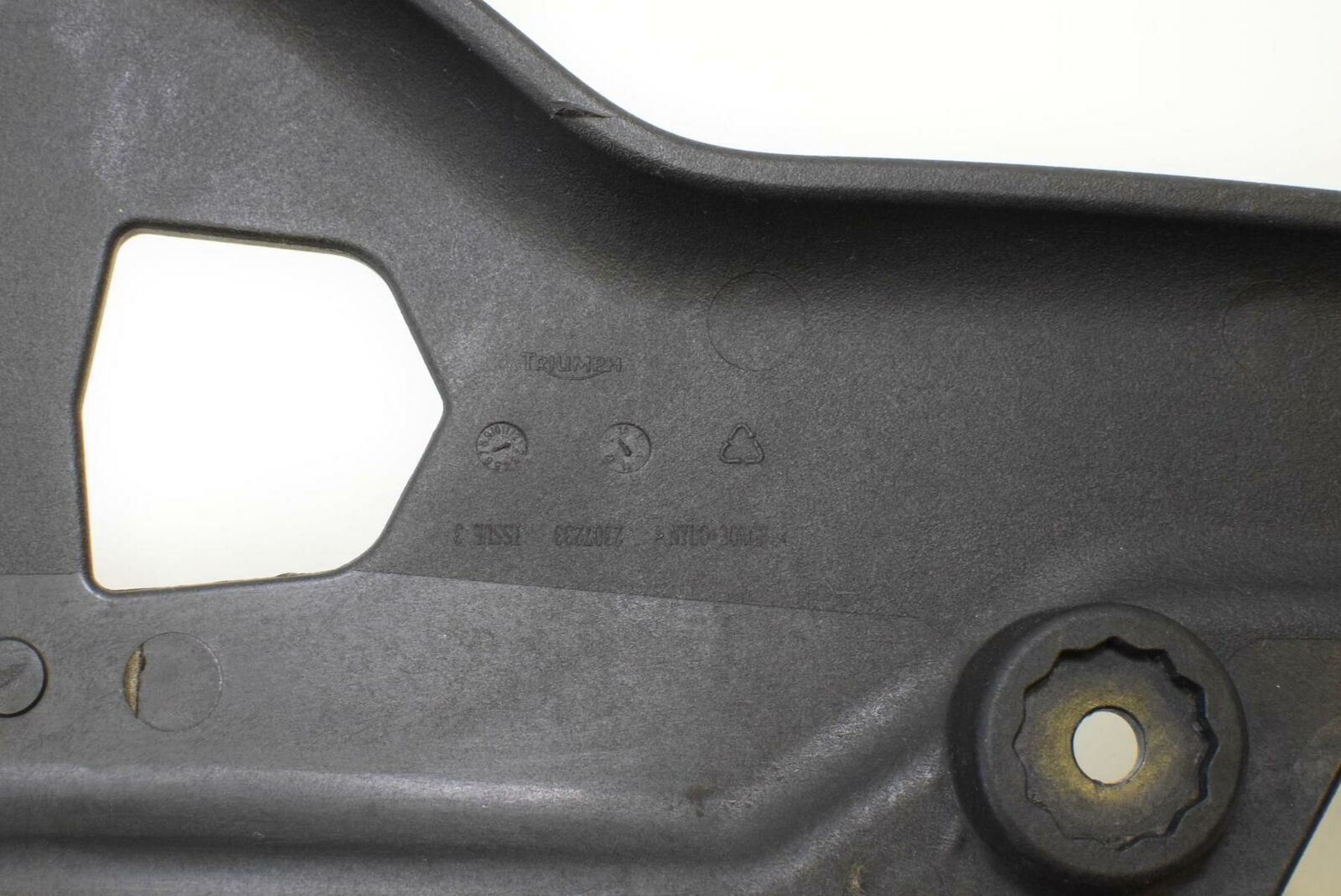 2011 Triumph Tiger 800XC 800 ABS Lower Engine Frame Guard Skid Plate T2307233 {{ shop.shopifyCountryName }} - Mototech271