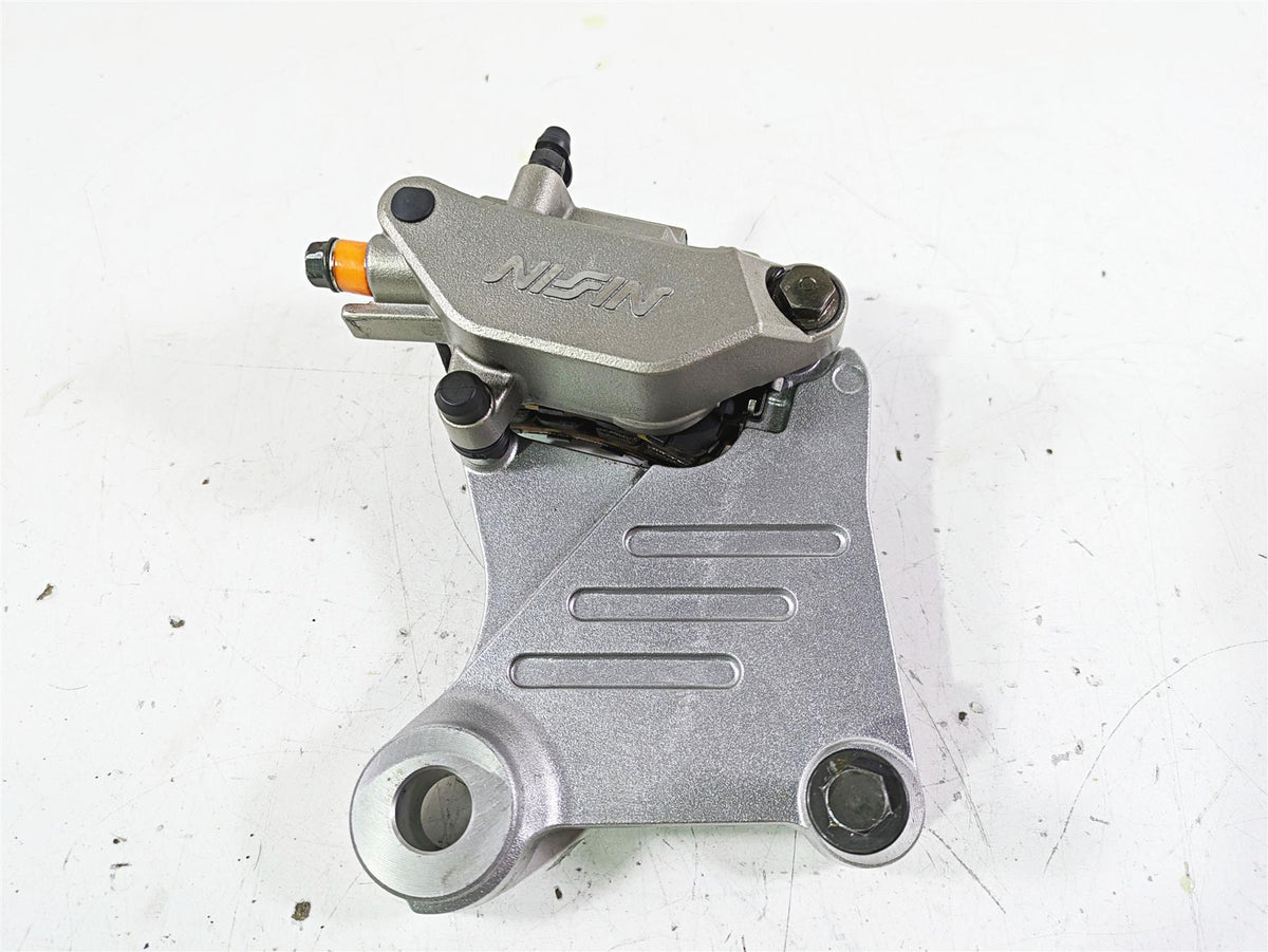 2002 Honda VTX1800 Retro Nissin Rear Brake Caliper + Bracket 43150-MCV-006 {{ shop.shopifyCountryName }} - Mototech271
