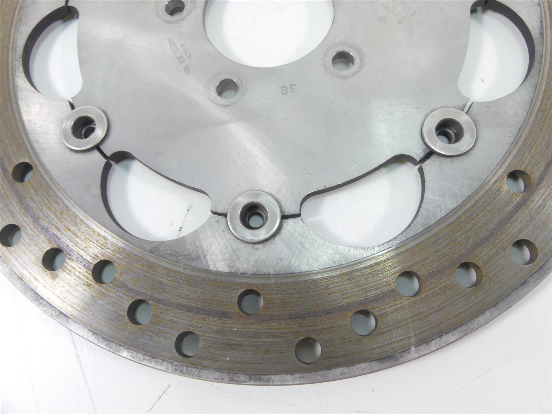 2014 Harley Dyna FXDF Fat Bob Front Brake Rotor Disc Set 46717-10 {{ shop.shopifyCountryName }} - Mototech271