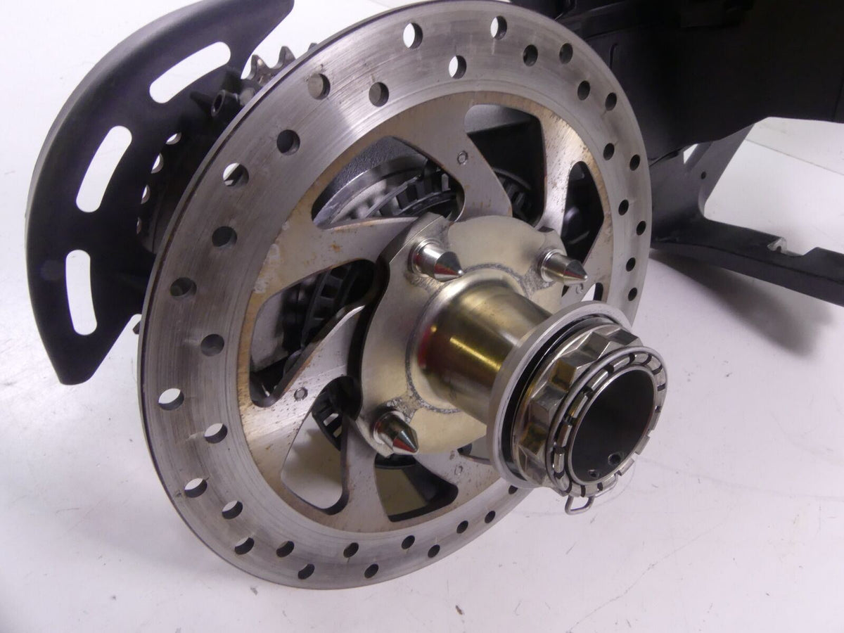 2015 Ducati Diavel Dark Rear Swingarm Swing Arm Axle + Mud Guard 37020953CA {{ shop.shopifyCountryName }} - Mototech271