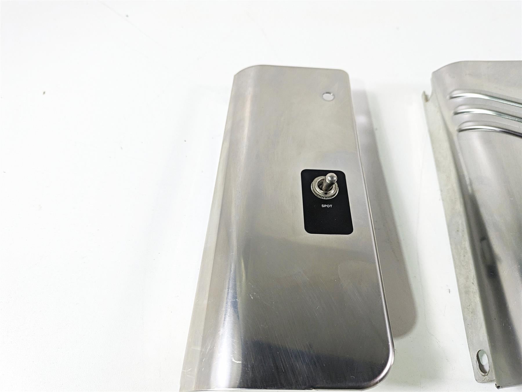 2003 Harley FLSTC Softail Heritage 100th Complete Headlight Cover Set 67808-86 {{ shop.shopifyCountryName }} - Mototech271