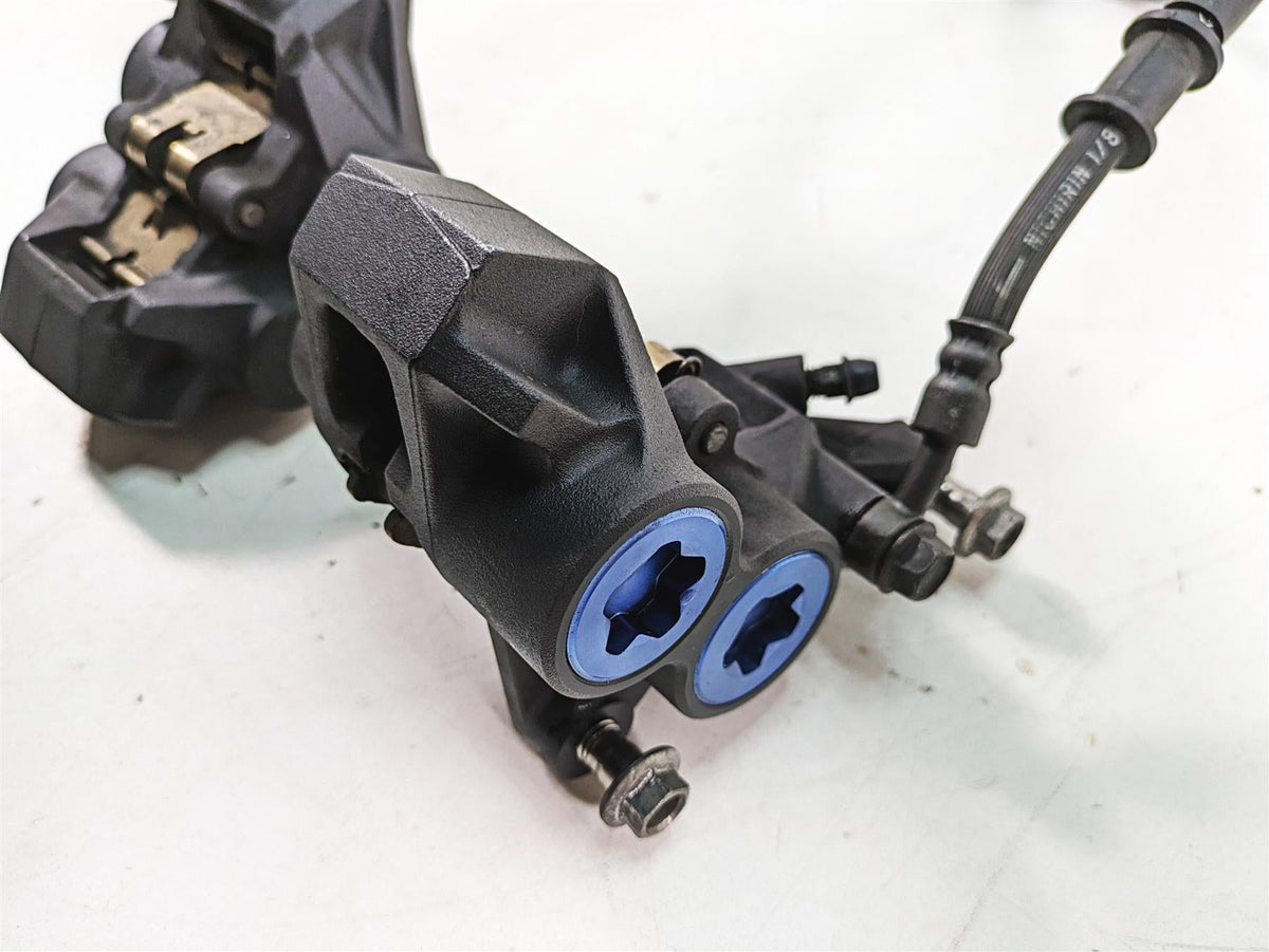 2002 Yamaha FZ1 FZS1000 Fazer Front Brake Caliper + Line Set 5DM-2580T-00-00 {{ shop.shopifyCountryName }} - Mototech271