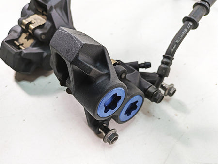 2002 Yamaha FZ1 FZS1000 Fazer Front Brake Caliper + Line Set 5DM-2580T-00-00 {{ shop.shopifyCountryName }} - Mototech271