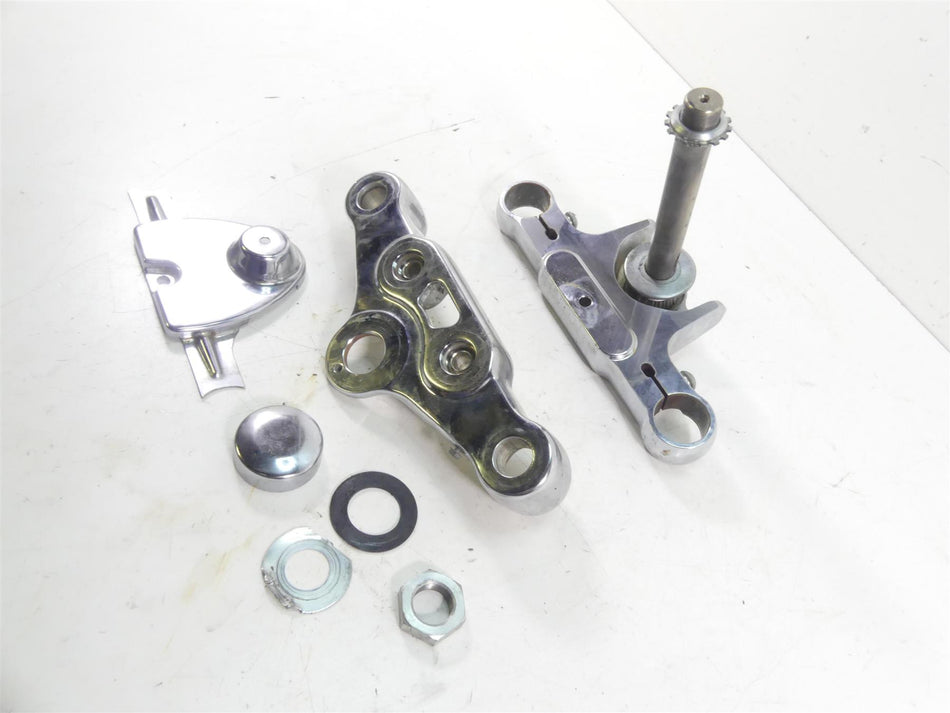 2002 Harley Softail FXSTDI Deuce Upper Lower Triple Tree Clamp Set 41mm 45769-00 {{ shop.shopifyCountryName }} - Mototech271