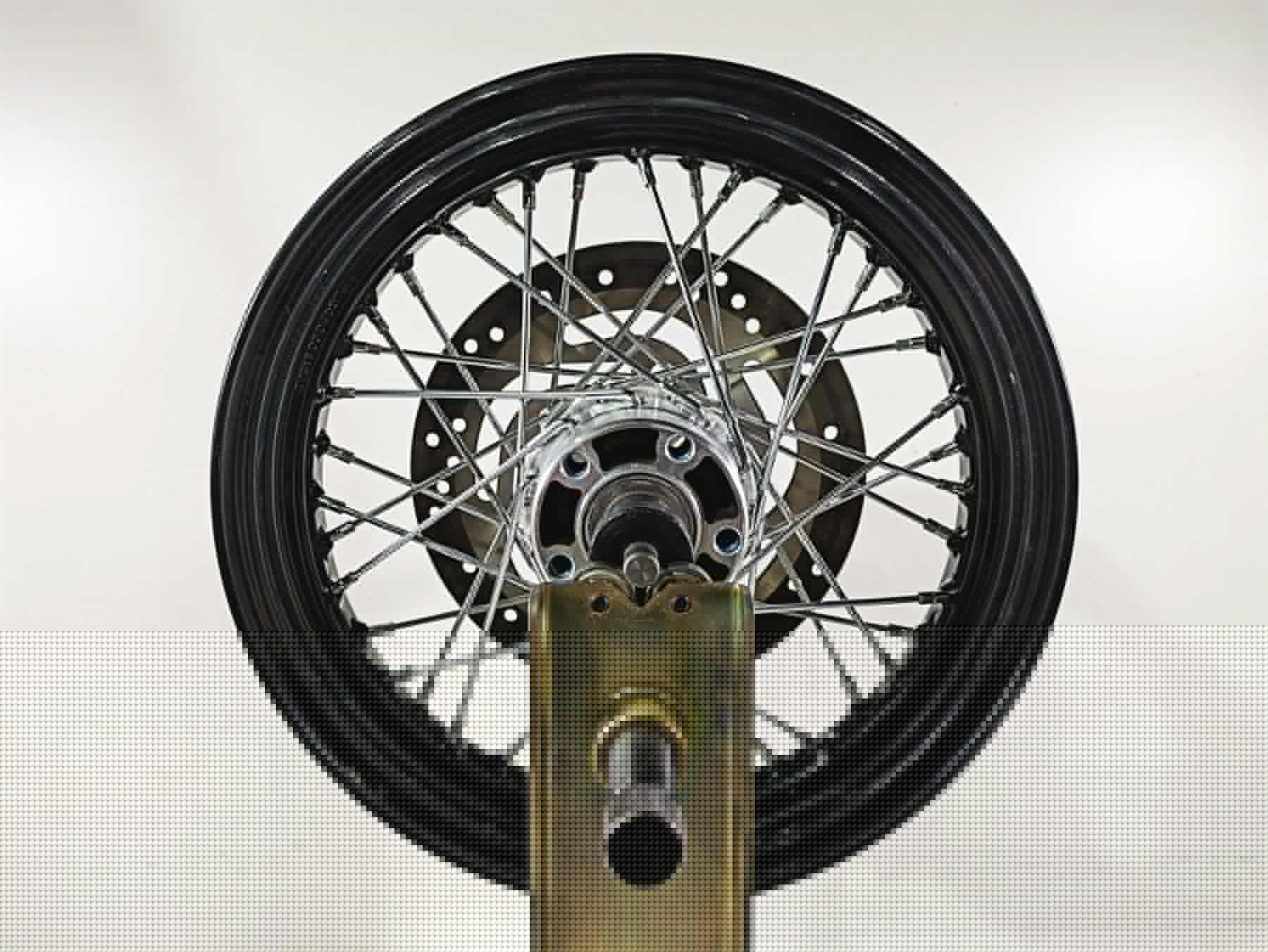 2019 Harley FLHCS Softail Heritage Straight 16x3 Rear Wheel Spoke Rim 40900488 {{ shop.shopifyCountryName }} - Mototech271