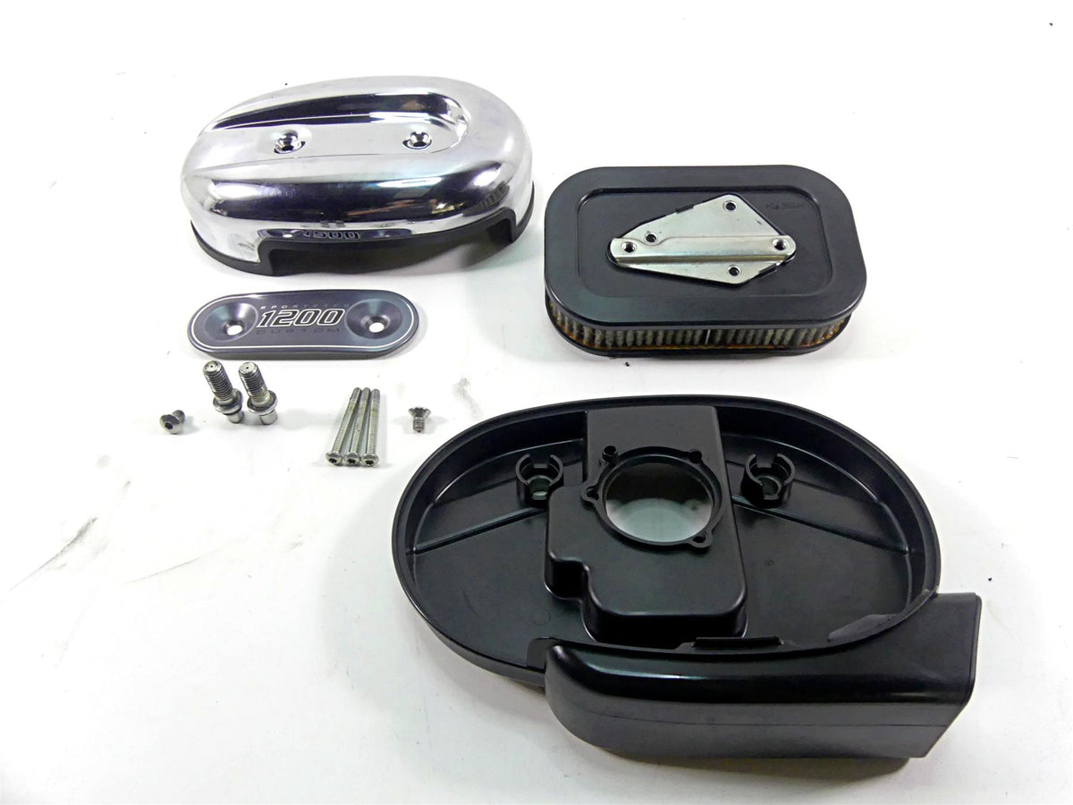 2005 Harley Sportster XL1200 C Air Filter Cleaner Breather Box 29367-04 28792-10 {{ shop.shopifyCountryName }} - Mototech271
