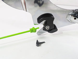 2010 Harley Touring FLHXSE CVO Street Glide 29" Sissybar Backrest + Mounts Read