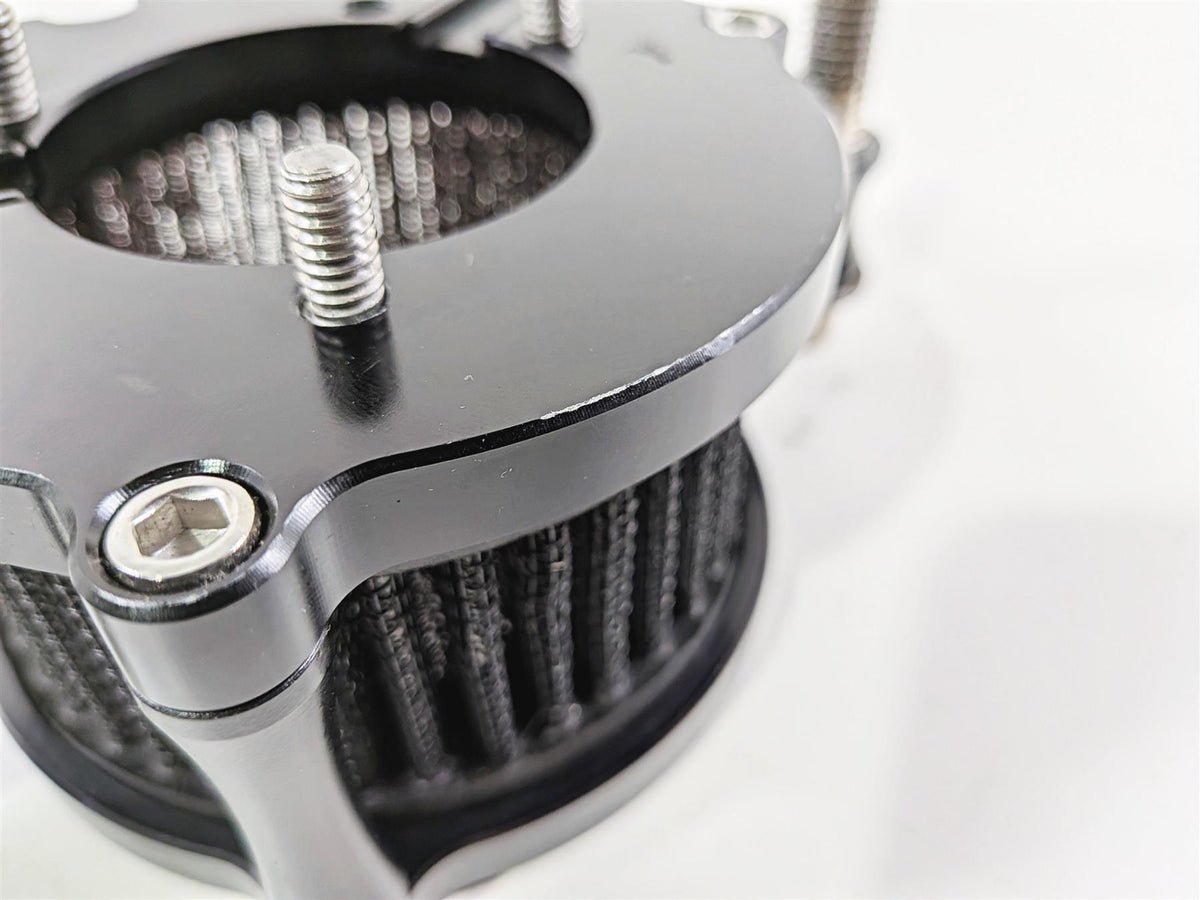 2006 Harley Sportster XL883 Low Figure Machine Air Filter Cleaner Breather {{ shop.shopifyCountryName }} - Mototech271