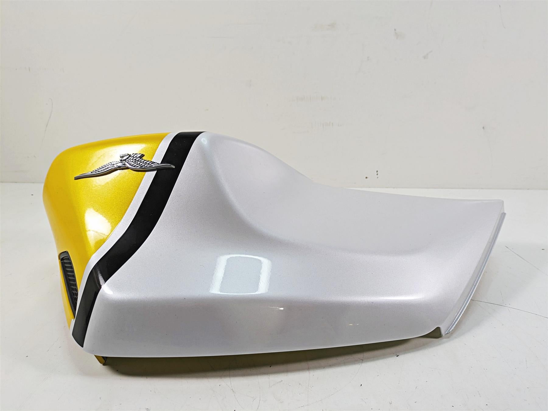 2020 Moto Guzzi V85 TT Adventure Right Tank Cover Yellow Sahara 2H003245000Z1 {{ shop.shopifyCountryName }} - Mototech271