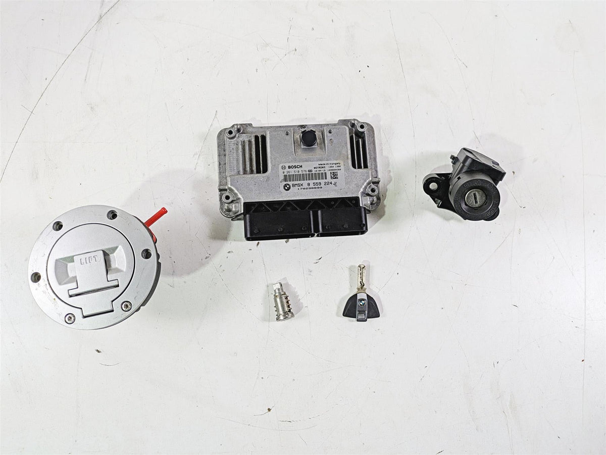 2016 BMW R1200RS K54 Cdi Ecu Ecm Module Ignition Switch Key Lock Set 8559224 {{ shop.shopifyCountryName }} - Mototech271