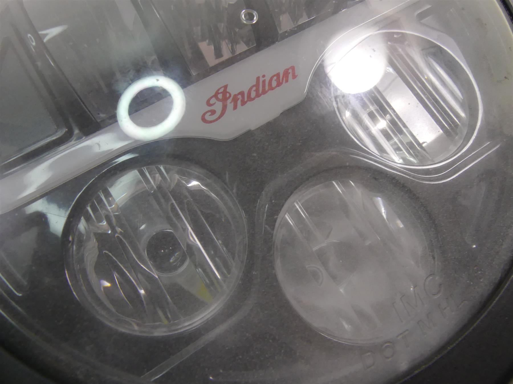 2019 Indian Motorcycle Co. FTR1200 Front Headlight Head light & Mount 2415048 {{ shop.shopifyCountryName }} - Mototech271