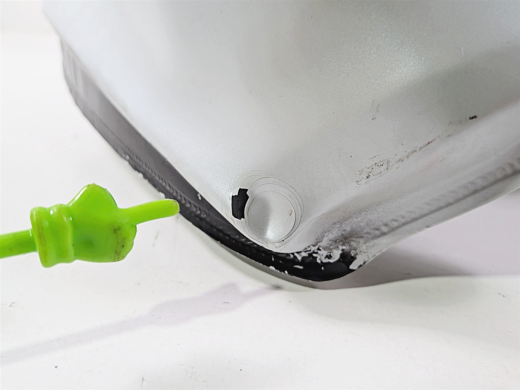 2017 Ducati 959 Panigale White Fuel Gas Petrol Tank - Dented 58612061-Mototech271