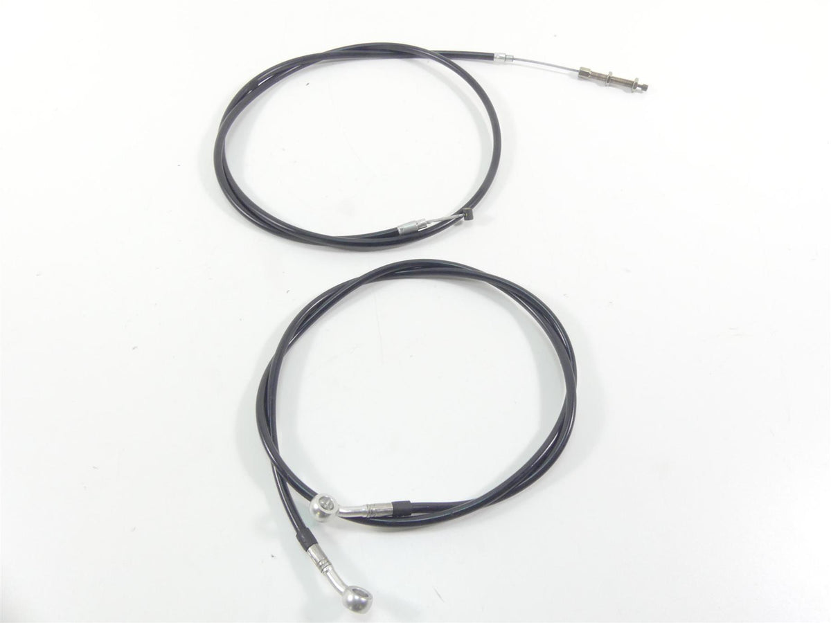 2002 Triumph Bonneville America 18" Ape hanger Bars Clutch & Brake Cable {{ shop.shopifyCountryName }} - Mototech271