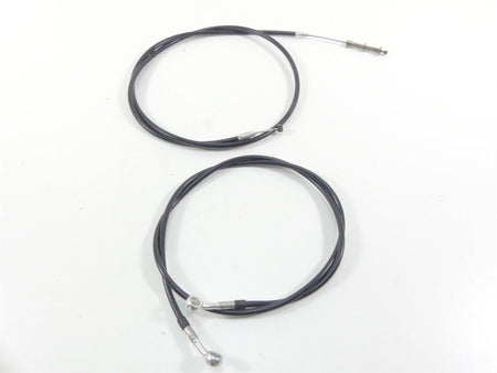 2002 Triumph Bonneville America 18" Ape hanger Bars Clutch & Brake Cable {{ shop.shopifyCountryName }} - Mototech271