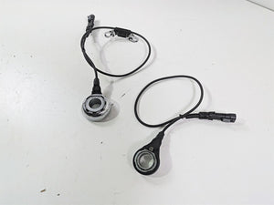 2010 Harley Touring FLHXSE CVO Street Glide Abs Brake Speed Sensor Set 40614-08