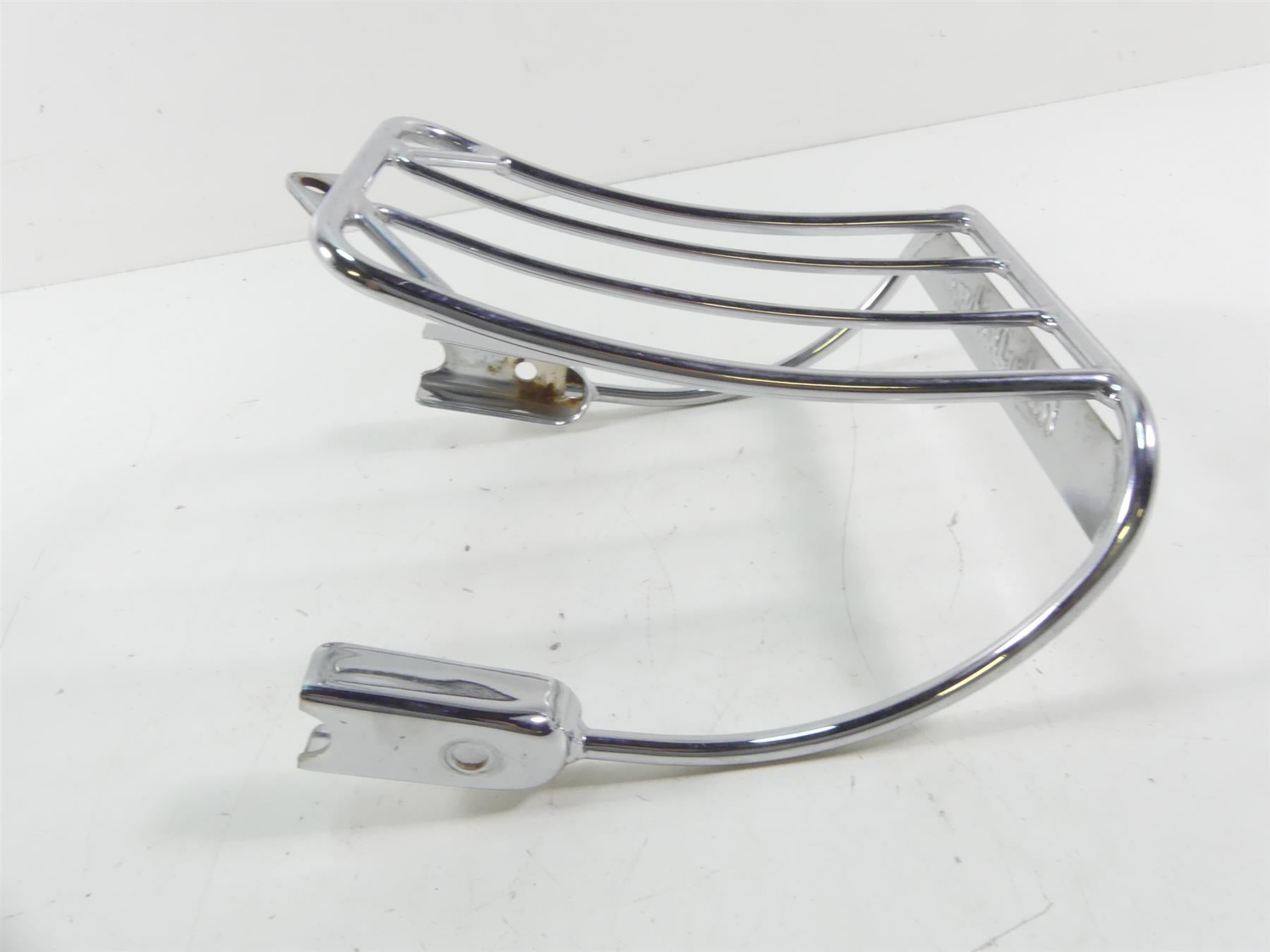 2005 Harley FXDWGI Dyna Wide Glide Rear Chrome Luggage Rack {{ shop.shopifyCountryName }} - Mototech271