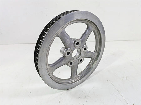 2009 Harley FXCWC Softail Rocker Rear Drive Belt Pulley 66T 1" 40585-08 {{ shop.shopifyCountryName }} - Mototech271