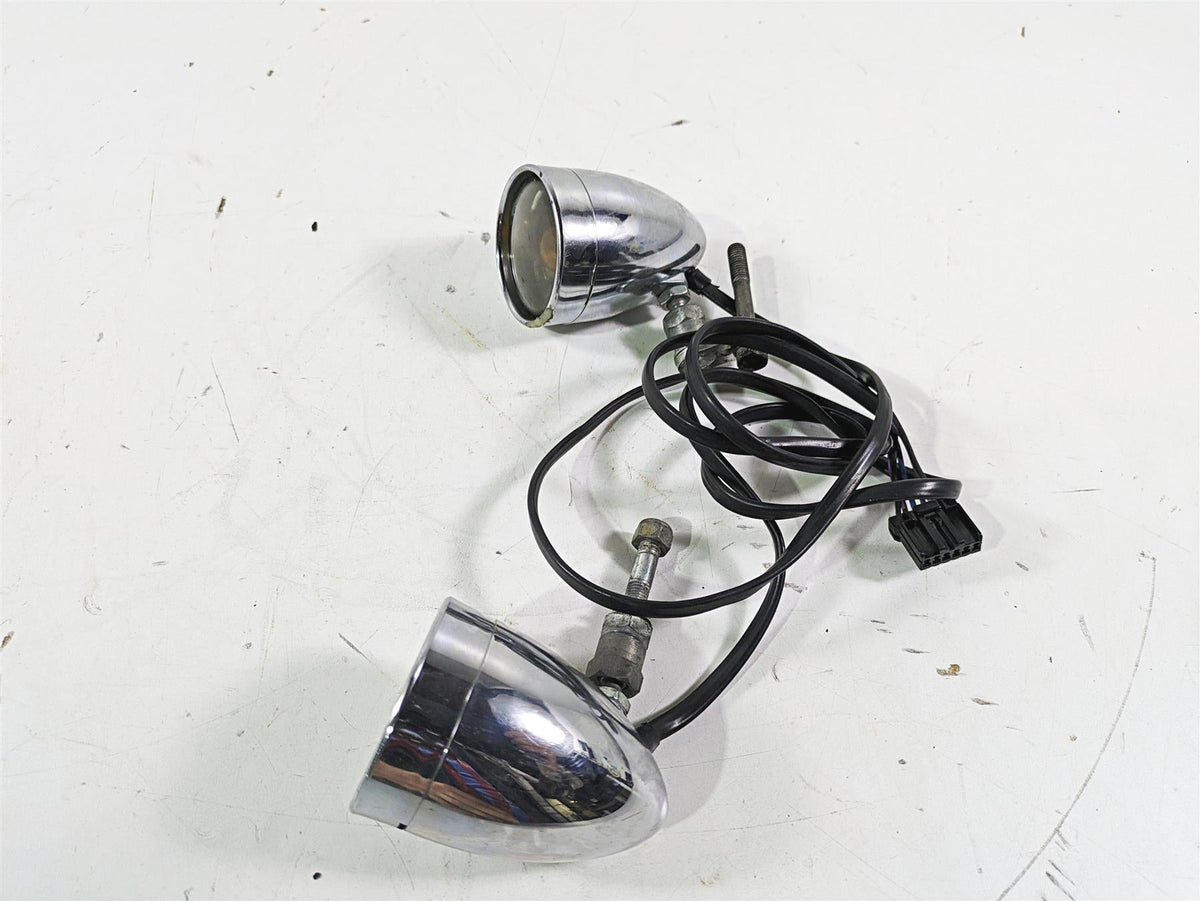 2003 Harley Dyna FXDL Low Rider 100TH Front Blinker Turn Signal Set 68972-00 {{ shop.shopifyCountryName }} - Mototech271