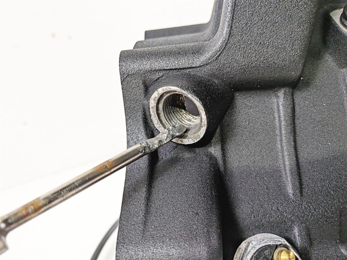 2012 Harley Softail FLSTF Fat Boy Transmission Gear Box Case Housing 34799-07 {{ shop.shopifyCountryName }} - Mototech271