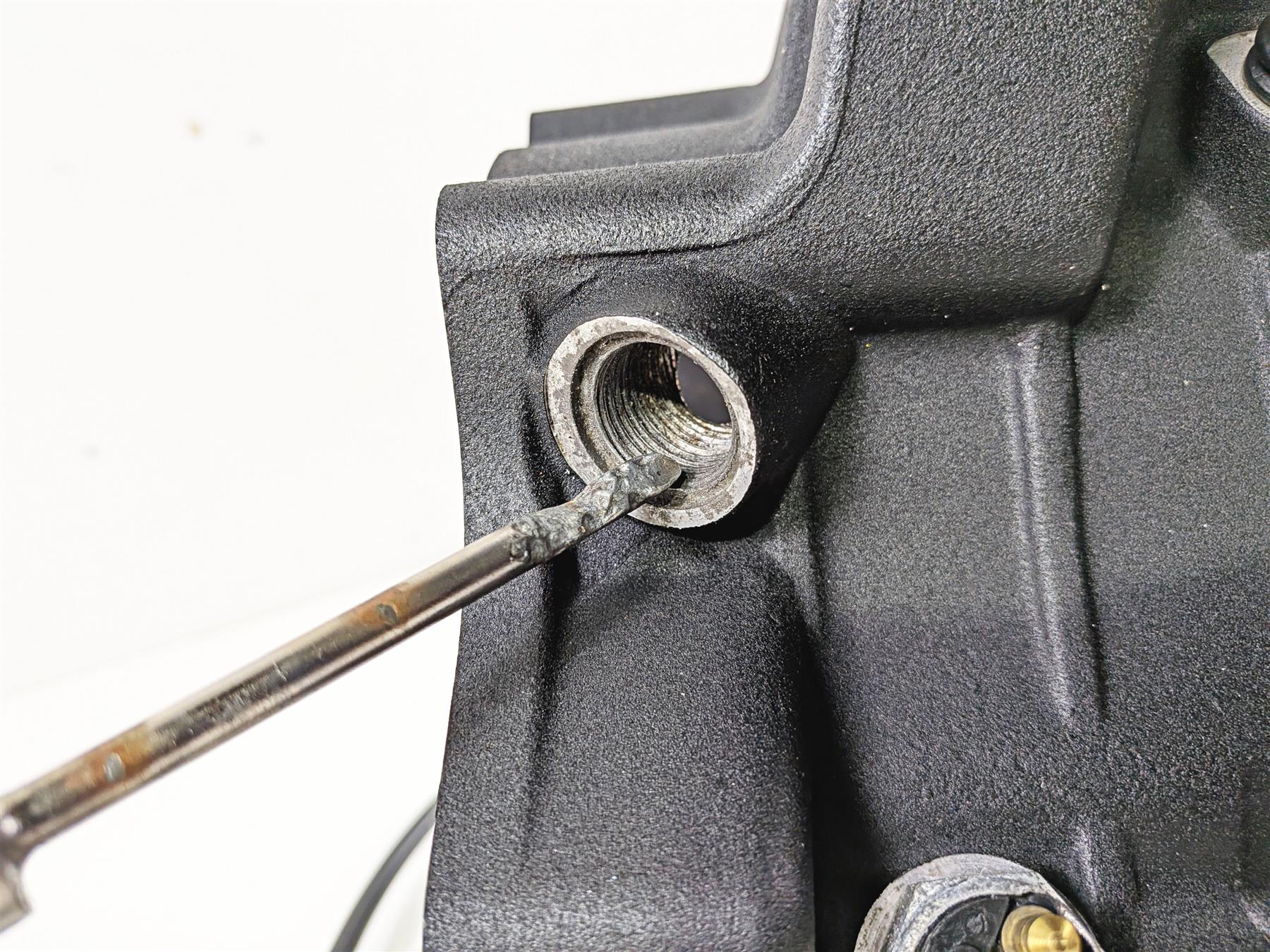 2012 Harley Softail FLSTF Fat Boy Transmission Gear Box Case Housing 34799-07 {{ shop.shopifyCountryName }} - Mototech271
