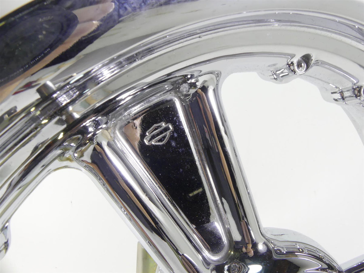2004 Harley FLHTC SE CVO Electra Glide Front Wheel Rim 16x3 43478-04 {{ shop.shopifyCountryName }} - Mototech271