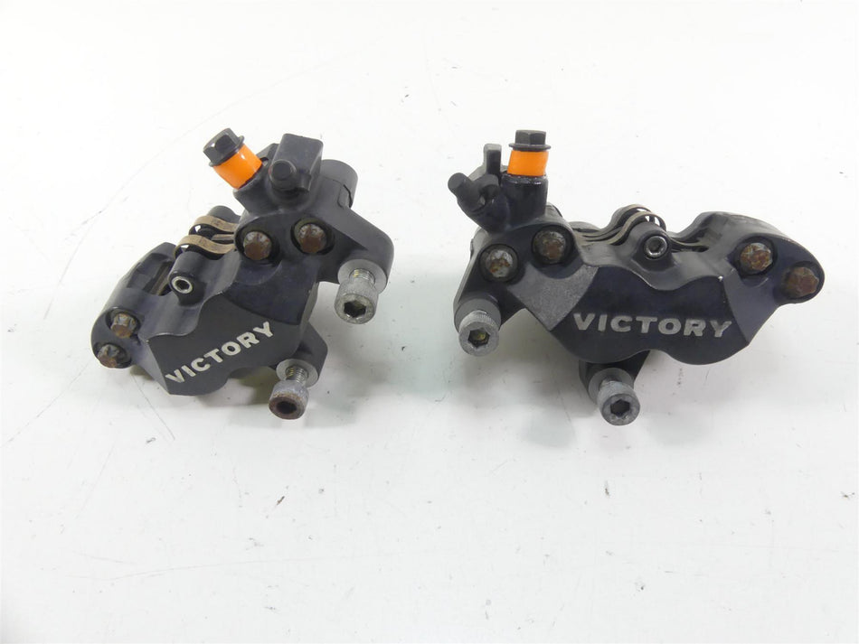 2013 Victory Cross Country Front Left Right Brake Caliper Set 1912534 1912535 {{ shop.shopifyCountryName }} - Mototech271