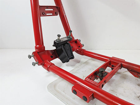 2008 Harley FXDSE CVO Dyna Straight Red Frame Chassis With Clean Texas Title 47293-06-Mototech271