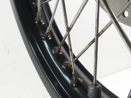 2001 Indian Centennial Scout Front 2.5x19 Wheel Rim & Brake Disc -Read 21-114 {{ shop.shopifyCountryName }} - Mototech271