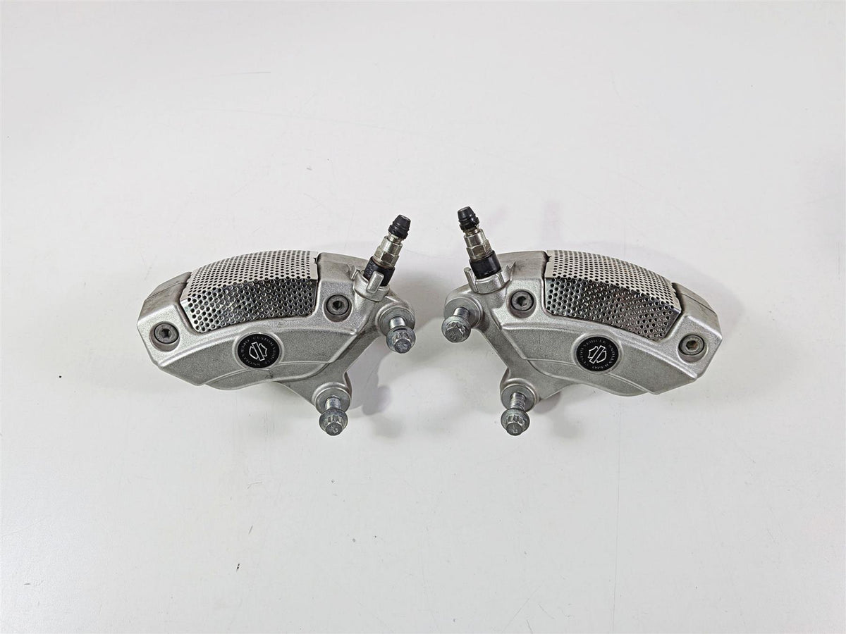 2011 Harley Touring FLHTCU CVO Electra Glide Front Brake Caliper Set 42938-08-Mototech271