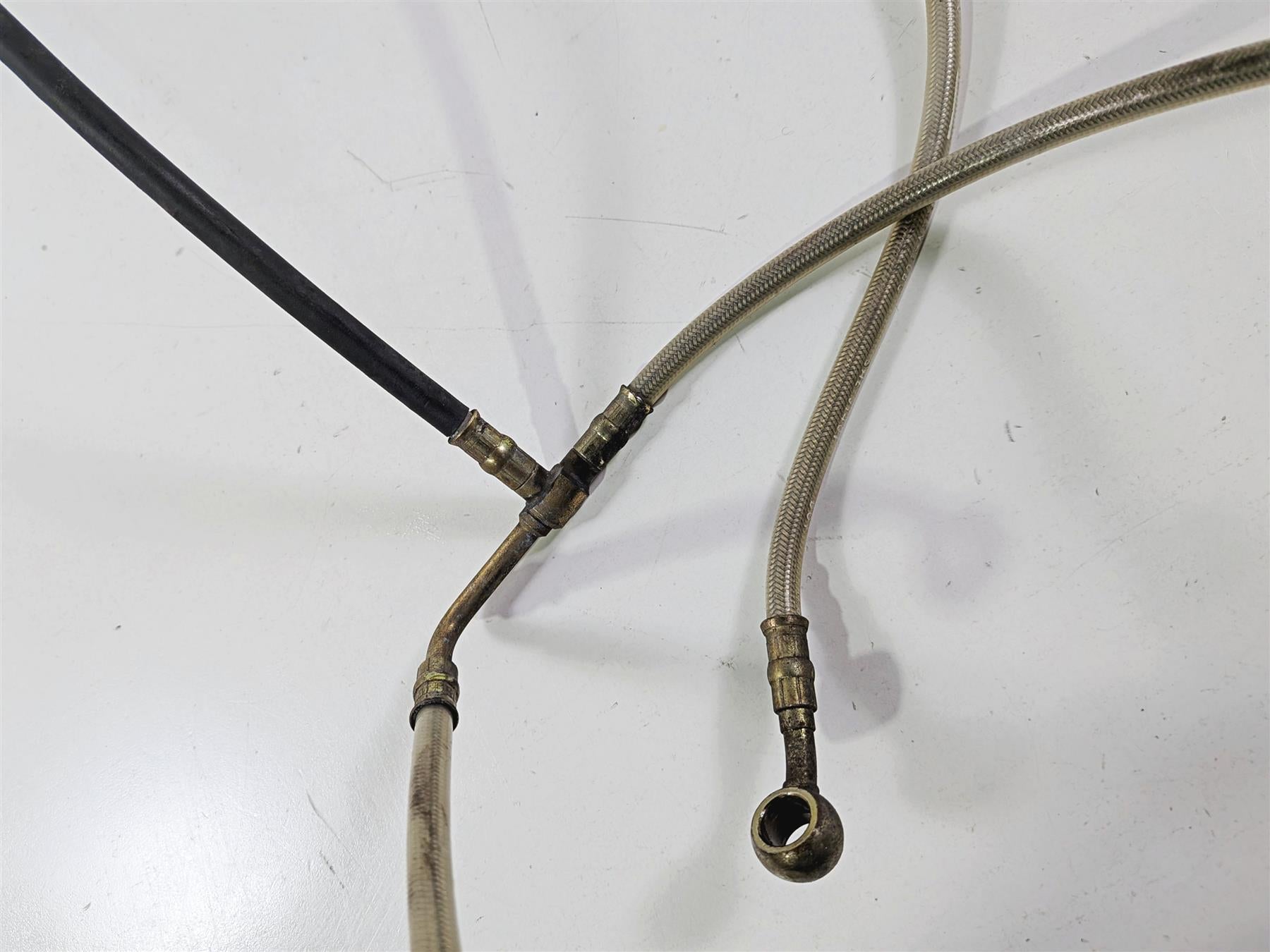 2007 Mv Agusta F4 1000R 312 Front Rear Brake Line Set 8G0070266 8000B1463-Mototech271