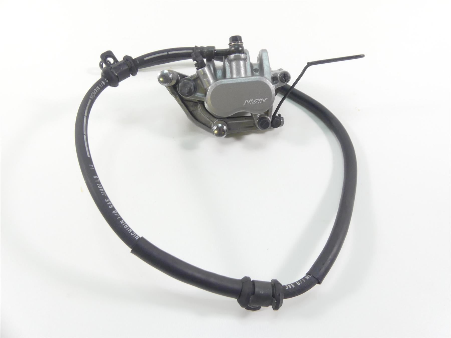 2007 Honda VT1100 C2 Shadow Nissin Front Brake Caliper + Line 45150-MAH-315 {{ shop.shopifyCountryName }} - Mototech271