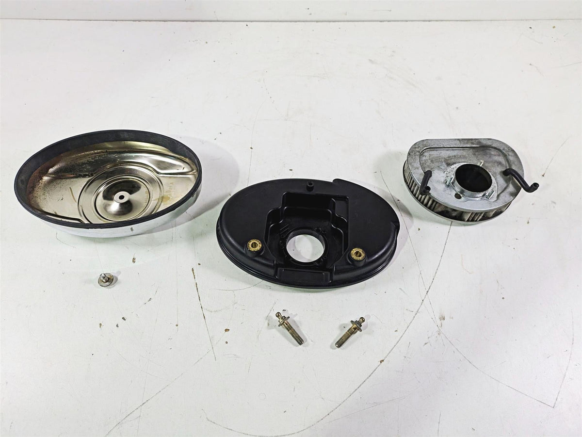 2009 Harley FXCWC Softail Rocker Air Cleaner Breather Filter Set 29581-08 {{ shop.shopifyCountryName }} - Mototech271