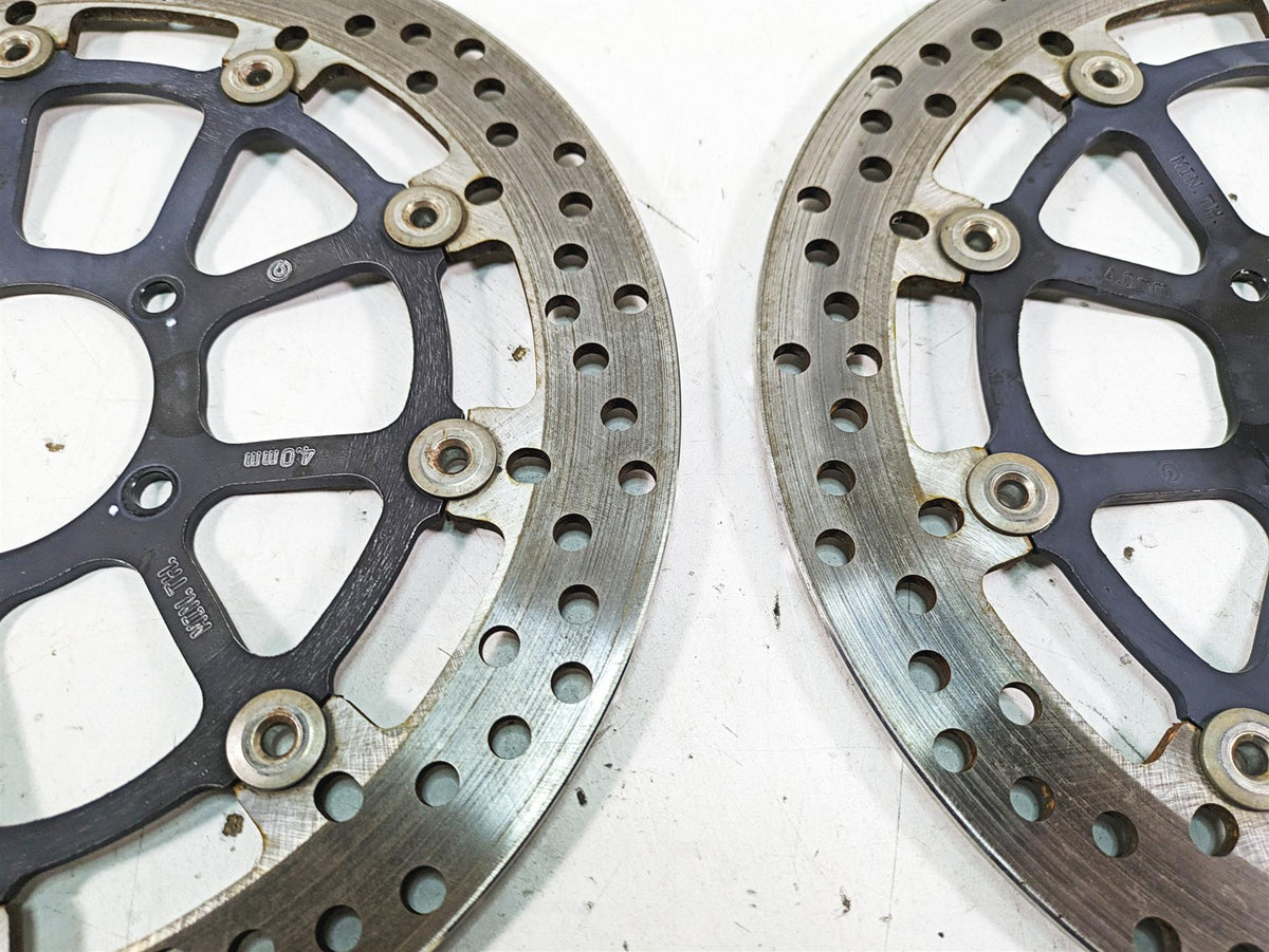 2020 Ducati Scrambler 1100 Sport Pro Front Brake Rotor Disc Set 49241011A {{ shop.shopifyCountryName }} - Mototech271