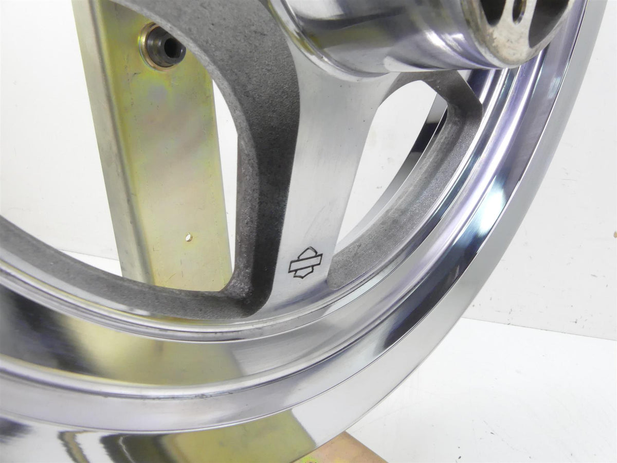 2005 Harley Touring CVO FLHTC SE Electra Glide Front Wheel Rim 16x3 43573-00A {{ shop.shopifyCountryName }} - Mototech271