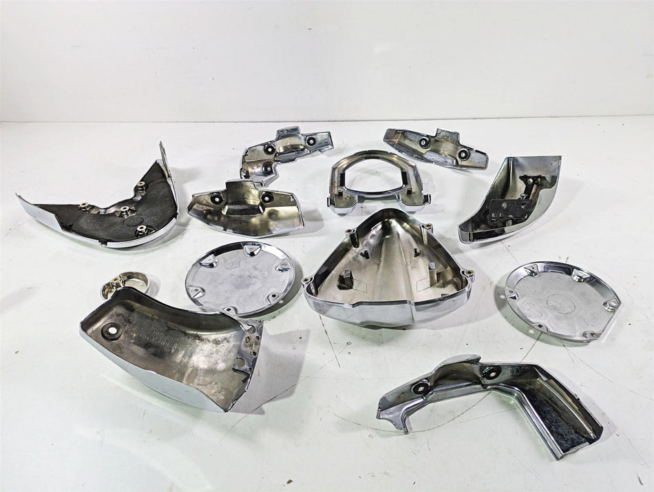 2007 Yamaha XVS1300 V-Star Tour Chrome Cover Fairing Set 3D8-15418-00-00 {{ shop.shopifyCountryName }} - Mototech271