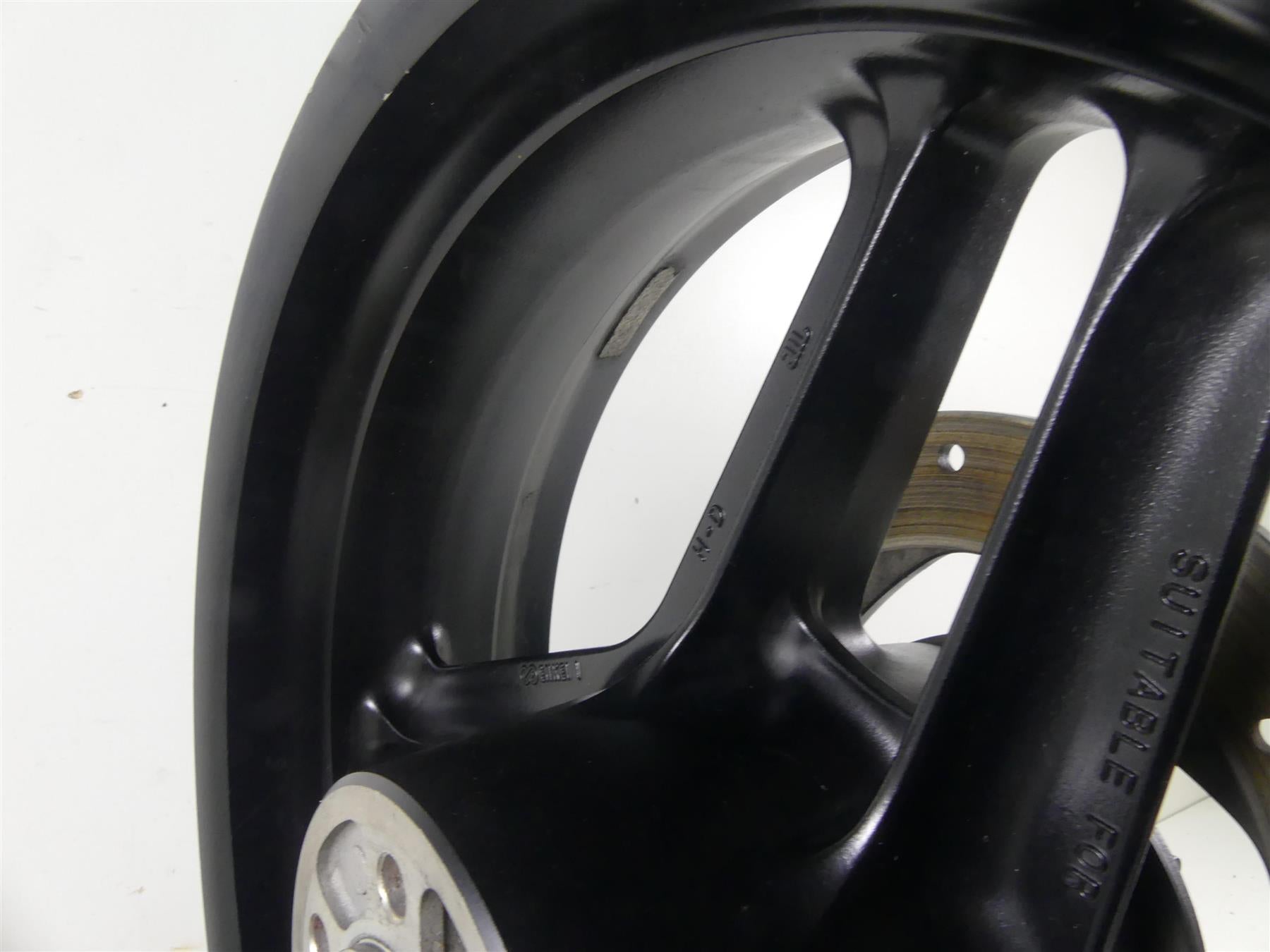 2009 Harley XR1200 Sportster Straight 17x5.5 Rear Wheel Rim 43107-08 {{ shop.shopifyCountryName }} - Mototech271