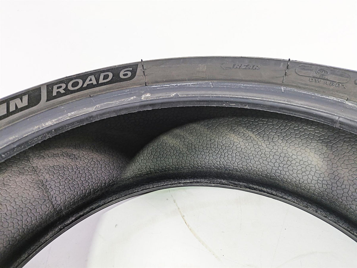 Used Rear Motorcycle Tire Michelin Road 6 180/55 ZR 17 3528701593043 {{ shop.shopifyCountryName }} - Mototech271