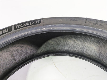Used Rear Motorcycle Tire Michelin Road 6 180/55 ZR 17 3528701593043 {{ shop.shopifyCountryName }} - Mototech271