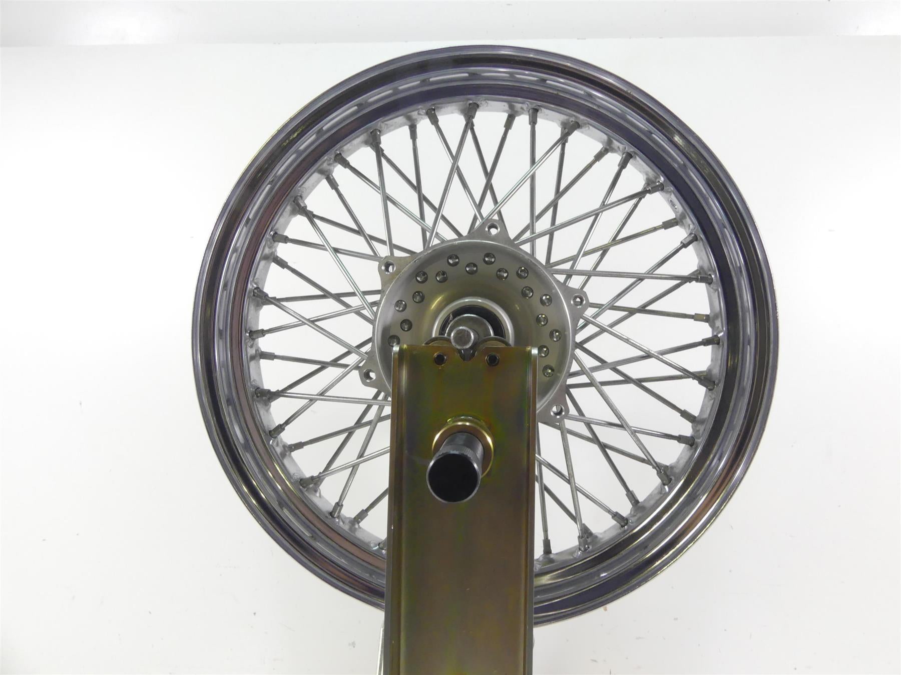 2001 Yamaha XV1600 Road Star Straight Front Wheel Rim 16x3 -Read 4WM-25111-00-00 {{ shop.shopifyCountryName }} - Mototech271