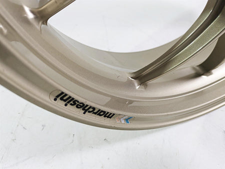 2009 Ducati Monster 1100 S Rear Wheel Rim Marchesini Gold 17x5.5 50211331AG {{ shop.shopifyCountryName }} - Mototech271