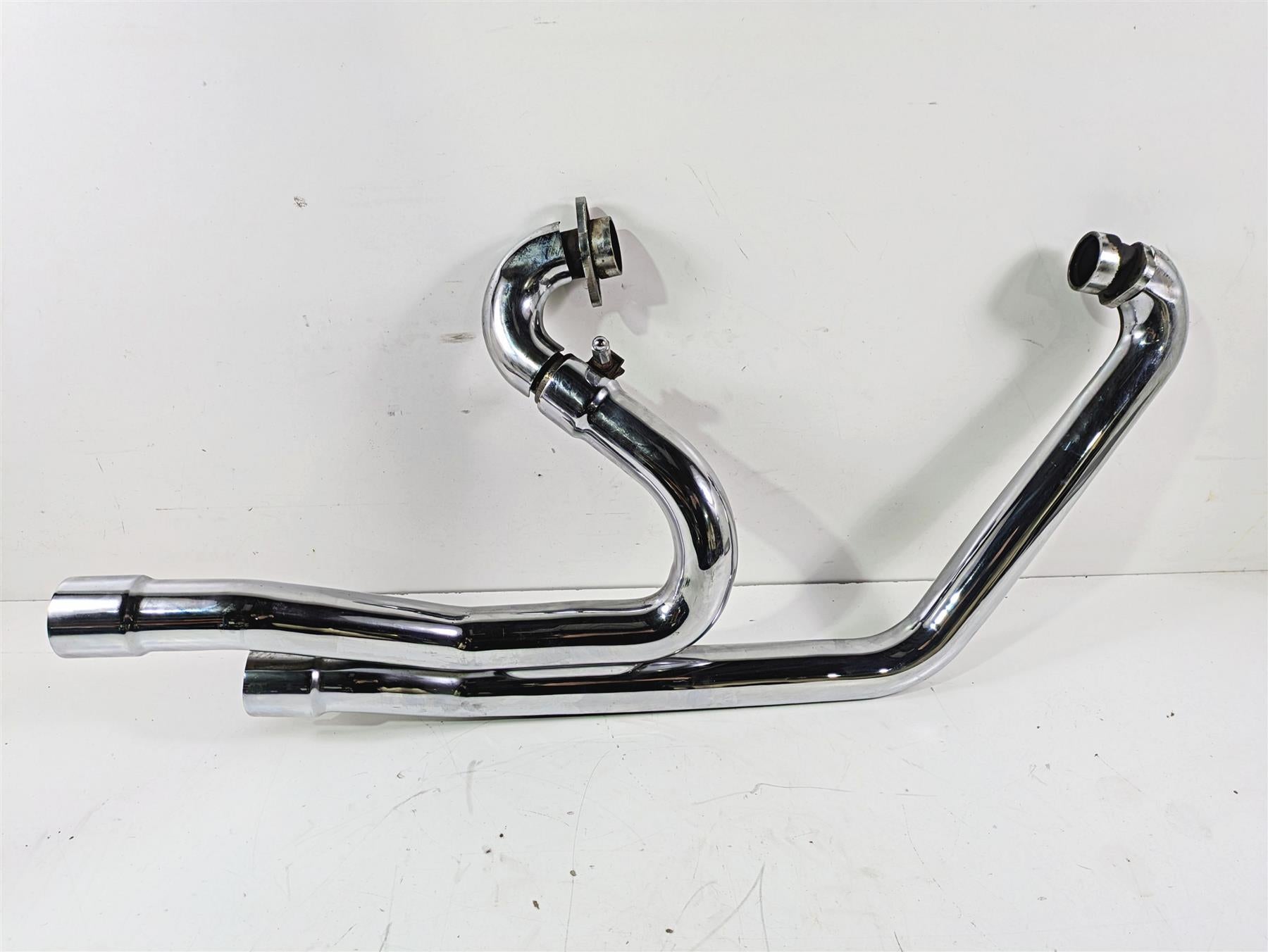 2004 Victory Kingpin Stock Exhaust System Header Manifold Set 1261089 1261323 {{ shop.shopifyCountryName }} - Mototech271